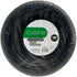 VeZee 9 Inches 300 Count Cuisine Disposable Black Plastic plates Good to use in Microwave, Best for home Parties