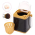 Mini Simulation Washing Machine, Mini Electric Brush Washing Machine for Girls, Ladies Cleaning Cosmetic Tool (Gold)