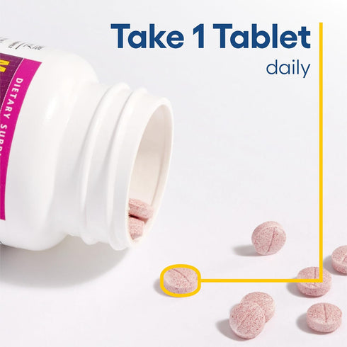Natural Factors Vitamin B12 Methylcobalamin 5000 mcg, 60 Tablets, Chewable Support for Energy and Immune Health