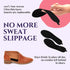 Ultra-Thin Shoe Inserts, Sweat & Odor Absorbent Insoles, Replaceable Barefoot Liners for Women’s Size 8-9, 4 Pairs