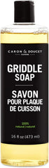 CARON & DOUCET Griddle Cleaning Soap, 100% Plant-Based, Restore and Maintain Before Seasoning (16 oz)