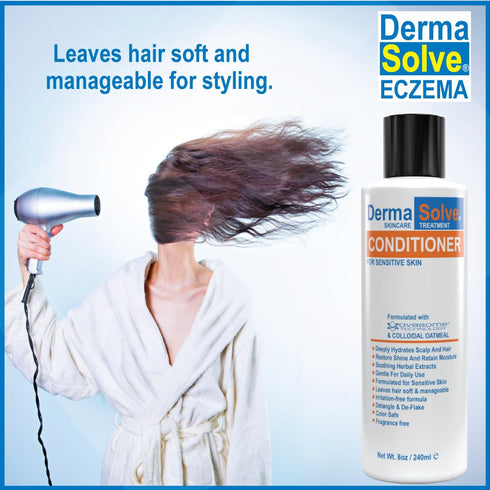 Pack) Eczema Shampoo & Conditioner (Combo - Flare Control Scalp & flake Relief Therapy that Protects, Moisturizes