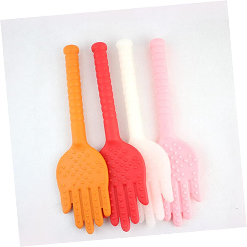 Hammer Plastic Health Massage Palm Shape Stick Massager for Back Neck Therapy Elastic Body Massage Tool to Promote