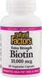 Natural Factors Biotin 10000Mcg, 60 Capsules