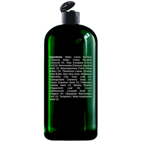 Tea Tree Body Wash, 16.9 fl oz, 100% Natural, Fights Body Odor & Irritation