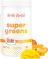 BEAM be Amazing Dole Super Greens Powder with Prebiotics, Digestive Enzyme, Antioxidant, 25 Servings, Orange Peach Mango
