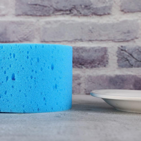 Car Wash Sponge, 3 Pack Extra Thick Large Colorful Cleaning Sponge for Bathroom, Kitchen, Bike, Boat (Random Mix)