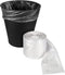 Blue Donuts 4 Gallon Trash Bag Liner, 500 Count, Clear Leak Proof Garbage Bags for Bathroom, Office, Bedrooms