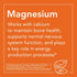 NOW Supplements Magnesium Inositol Powder - Nervous System Support, Fizzy Lemonade Flavor
