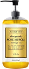 Sore Muscle Massage Oil, 8 Fl Oz, with Arnica Extract and Peppermint, Soothe Sore Muscles and Joints