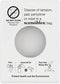 Scensibles Bathroom Dispenser for Menstrual Care Disposal - Bag Dispenser and Refill
