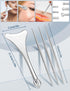 Set, ideayard Eyes Gua Sha Tool & Facial Reflexology Tools Gua Sha Facial Massager Tool for Face Sculpting, Reduce