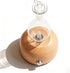 TERBRACO Waterless Essential Oil Diffuser - Electric Wood Glass Ultrasonic Fragrance Aromatherapy Scent Aroma Diffuser