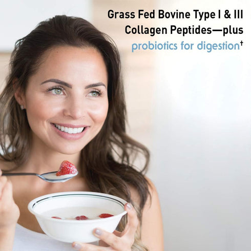 Garden of Life Grass Fed Collagen Peptides Powder, Unflavored Hydrolyzed Collagen Protein for Hair, Skin, Joints - 28
