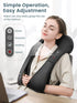 oCuZen Shiatsu Back and Neck Massager with Heat Deep Kneading Massage, Mother's Day Gift for Mom