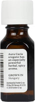 Aura Cacia 100% Pure Oregano Essential Oil, 15 ml, GC/MS Tested for Purity