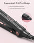 Wavytalk Mini Flat Iron, 3/10" Pencil Straightener for Short Hair, Pixie Cut, Bangs, with Anti-Pinch Design