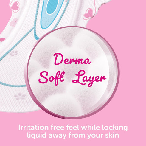 WHISPER 50 Ultra Soft Sanitary Pads - Pieces (XL)