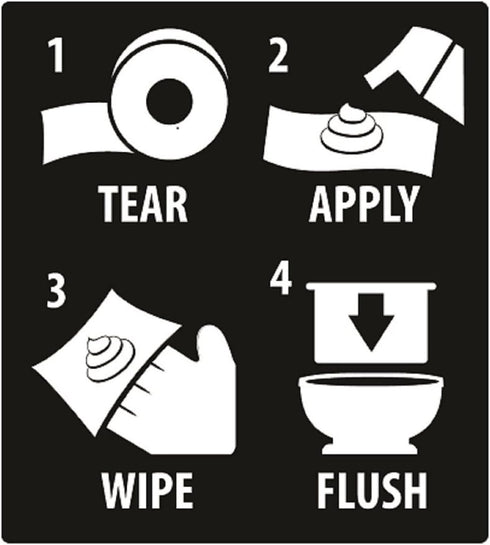 Free: Toilet Paper Foam, Eco-Friendly Flushable Wet Wipe Alternative for Sensitive Skin, 50ml (1.69 Fl Oz) 3 Pack
