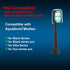 Replacement Toothbrush Heads 10 Pack for AquaSonic Black Series, Vibe Series, and Duo Series Pro Electric Toothbrush