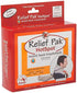 Relief Pak Moist Heat Pack, Neck Contour 7"x24" for Aches and Pains, Arthritis, Muscle Strains, Bruises, White