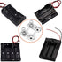 10Pairs Battery Springs, AA Battery Negative to Positive Conversion Spring Contact, Nickle Plated