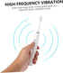 Waterproof Electric Toothbrush with Soft Bristles for Adult Oral Care