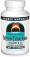 Source Naturals Methylcobalamin Vitamin B-12 5mg, Cherry Flavored - 60 Lozenges