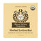 Moon Valley Organics Herbal Lotion Bar, Coconut Lemon, Calendula and Comfrey, Beeswax for Chapped Skin