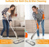 Spray Mops Wet Mops for Hardwood Floor Cleaning - MEXERRIS Microfiber Dust Mop with Spray 3X Reusable Washable Pads Wood Floor Mops Commercial Home Use for Laminate Wood Tiles Hardwood Floor Cleaning