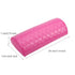 Nail Pillow Hand Rest for Nails, Washable PU Leather Manicure Armrest Cushion for Nail Tech (Rose Red)