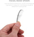 Stainless Steel Facial Cream Spatula, Makeup Supply Spoon, Cream Applicator, Truly Beauty Remover Tools.