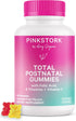 Pink Stork Total Postnatal Vitamin Gummies - Multivitamin for Postpartum Recovery & Lactation Support - 60 Gummy
