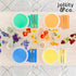 Jollity & Co Pack 8 Summer Shade Dinner Plates - Cerulean Azure Blue Paper Plates - of Cake Plates Disposable - Party