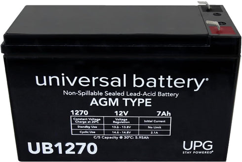 UPG 12V 7AH SLA Battery - Reliable Power Source