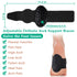 Arch Support Compression Sleeves for Flat Feet, Adjustable Velcro Braces for Pain Relief, Unisex Orthotic Wrap
