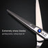 ULG Professional Hair Cutting Scissors 6.5 inch Right-Hand Razor Edge Barber Shears, Blue Japanese Stainless Steel