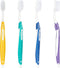 B Rush B Extra Soft Toothbrushes for Adults - Flossing Toothbrush for