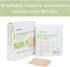 McKesson Hydrocellular Foam Dressings, Sterile Silicone Adhesive with Border, 10 Count, 3 in x 3 in