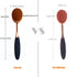 Yoseng Oval Foundation Brush, Second Largest Toothbrush Makeup Brush for Fast Flawless Application of Liquid Cream