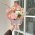 Happy Birthday Ribbon for Gift Wrapping, 1 Inch 25 Yards Pink Ribbon for Flower Bouquet and Party Decoration