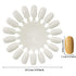 Honbay 20PCS Plastic 18 Tips False Nail Swatches Wheels for Nail Art Color Polish Display