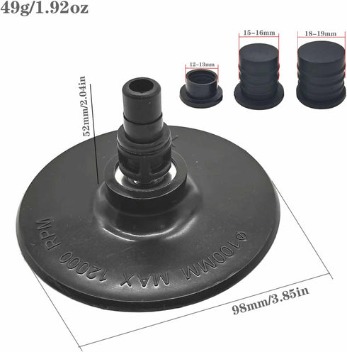 TenFruit Suction Cup for Massage Gun Sex Machine Attachments Massage Gun to Suction Cup Holder Dildo for Squirt Orgasm