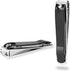 Large Nail Clippers Set, 2 Pcs Premium Stainless Steel Fingernail & Toenail Clippers with Sharp Curved Blade
