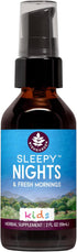 WishGarden Herbs Sleepy Nights for Kids - All-Natural Herbal Sleep Aid Tincture, Organic Supplement with Passionflower