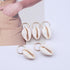 Vintage Dreadlock Hair Rings Clips, 5 Pcs Shell Braid Hair Hoops for Women and Girls