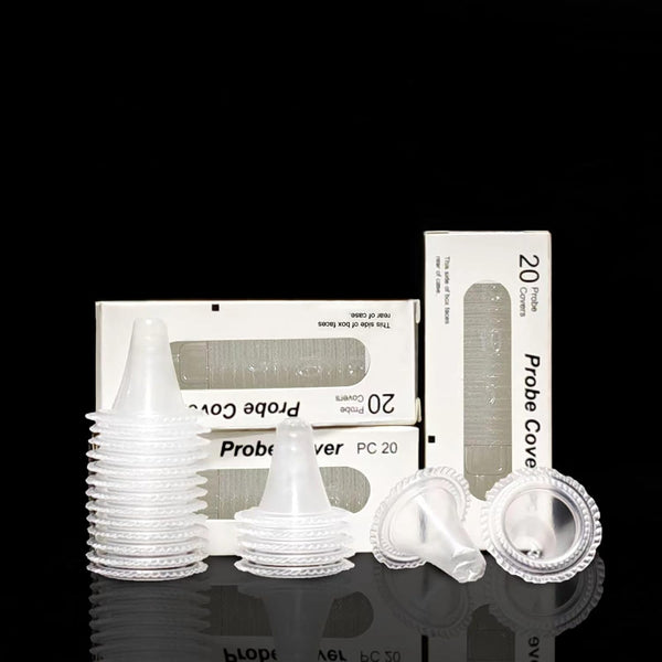 500pcs Probe Covers for Thermometer, Ear Thermometer Refill Caps for Braun and Other Digital Thermometers