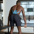 Spidertech Pre-Cut Kinesiology Tape for Lower Back Pain Relief, Support for Athletes, Blue (4 Pack)