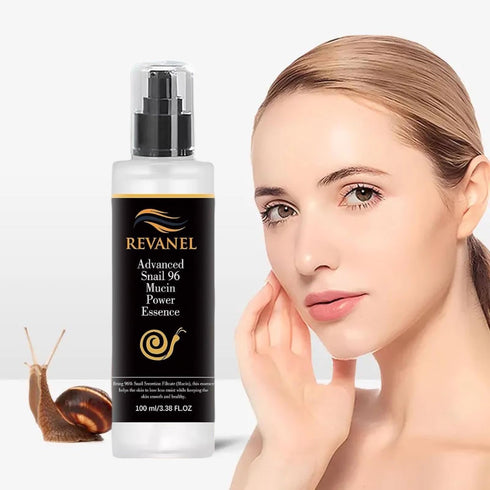 Snail Mucin 96% Power Essence Repairing Facial Serum, 3.38 fl.oz for Fine Lines & Dull Skin
