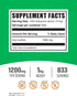 BulkSupplements.com Soy Lecithin Powder, Lecithin Supplement 1200mg, Gluten Free, 1kg (2.2 lbs)